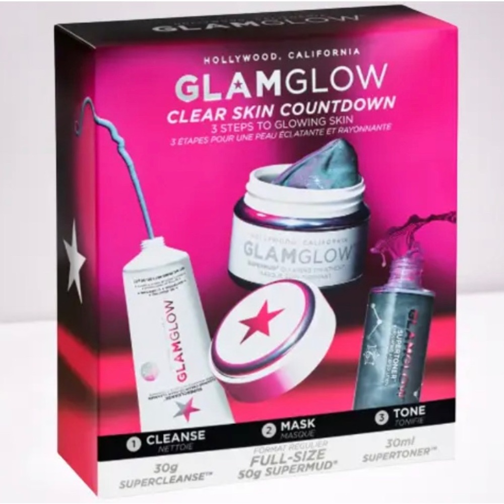 GLAMGLOW Clearskin Countdown SET